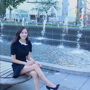 Black dress (bell shape bottom)